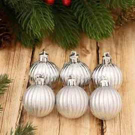 Набор шаров пластик d-4 см, 9 шт