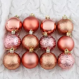 Набор шаров пластик d-5 см, 16 шт