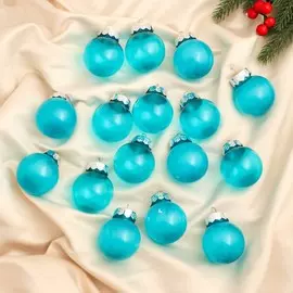 Набор шаров пластик d-5 см, 16 шт