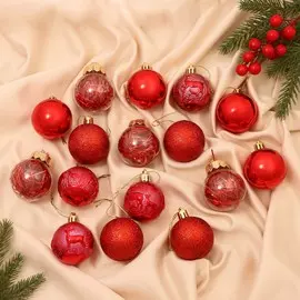 Набор шаров пластик d- 5 см, 16 шт