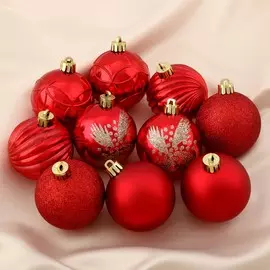 Набор шаров пластик d-6 см, 20 шт