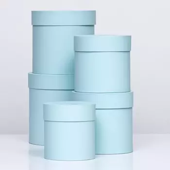 Набор шляпных подарочных коробок 5 в 1