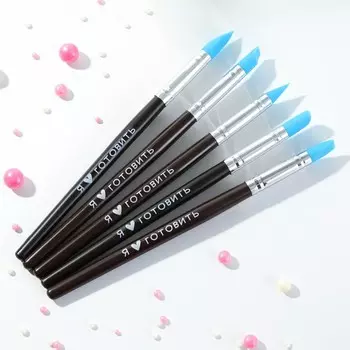 Набор силиконовых кистей для декорирования