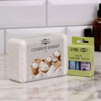 Соляной брикет 1,35 кг и набор эфирного масла