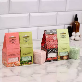 Соляной брикет куб