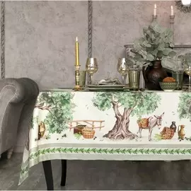 Набор столовый скатерть салфетки