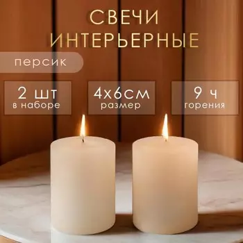 Свеча цилиндр ароматическая