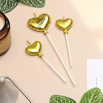 Свечи для торта, 3 шт.