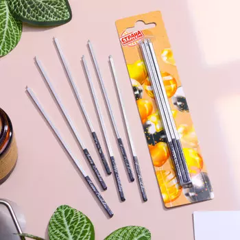 Свечи для торта, 6 штук