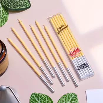 Свечи для торта, 6 штук