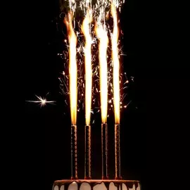 Свечи фонтаны для торта