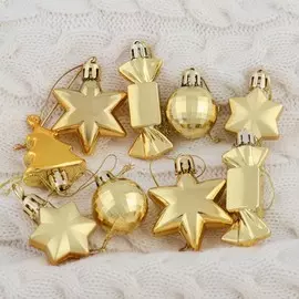 Набор украшений пластик 10 шт