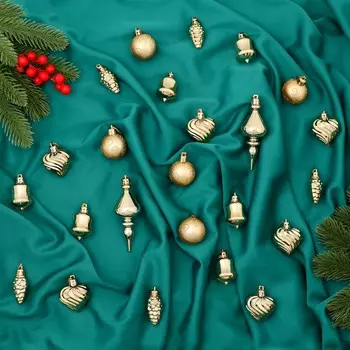 Набор украшений пластик 24 шт