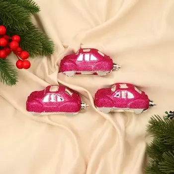 Ёлочные игрушки 3 шт.,