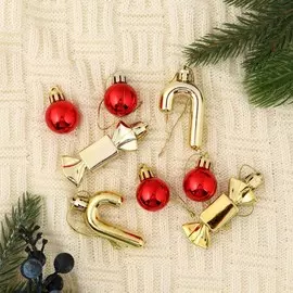 Набор украшений пластик 8 шт