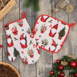 Набор варежка прихватка