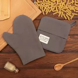 Кухонный набор варежка прихватка