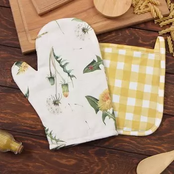 Набор варежка прихватка