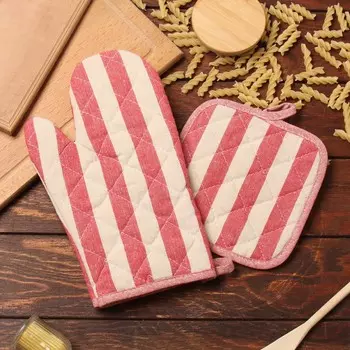 Набор кухонный варежка прихватка