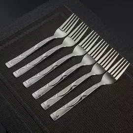 Набор вилок столовых из нержавеющей стали доляна