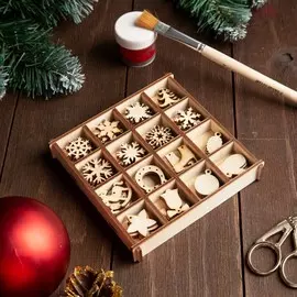 Набор заготовок в коробке