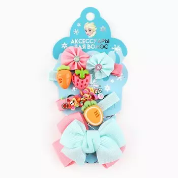 Набор заколок для волос, 5 шт., зажим, холодное сердце