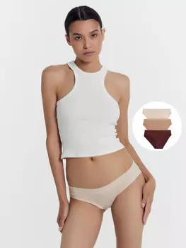 Набор женских трусиков слипов (3 шт.)