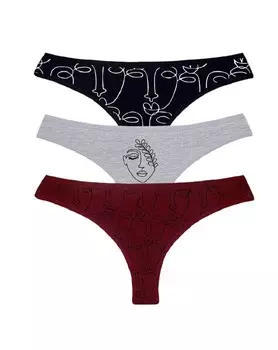 Набор женских трусов 3 шт
