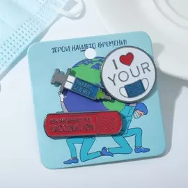 Набор значков (3 шт.)