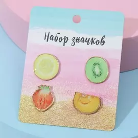 Набор значков (4 шт.)