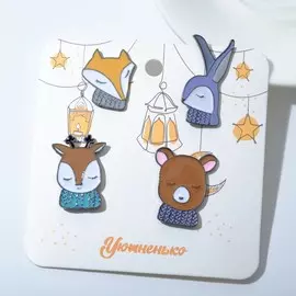 Набор значков (4шт)