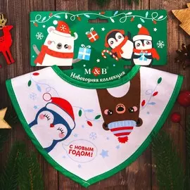 Нагрудник -бандана непромокаемый