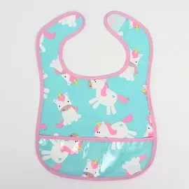 Нагрудник детский непромокаемый, с карманом