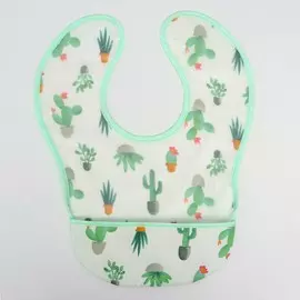 Нагрудник детский непромокаемый, с карманом