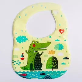 Нагрудник непромокаемый, мягкий на поролоне