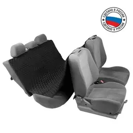 Накидка-автогамак для перевозки животных и грузов cartage, оксфорд, черный, 130150 см