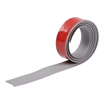 Противоскользящая накладка прямая take it easy, самоклеющаяся, с полосами, 100030 мм, цвет серый