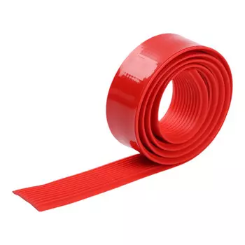 Противоскользящая накладка прямая take it easy, самоклеющаяся, с полосами, 100030 мм, цвет красный