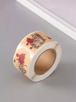 Наклейка бумага крафт
