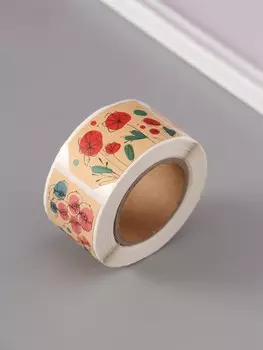 Наклейка бумага крафт