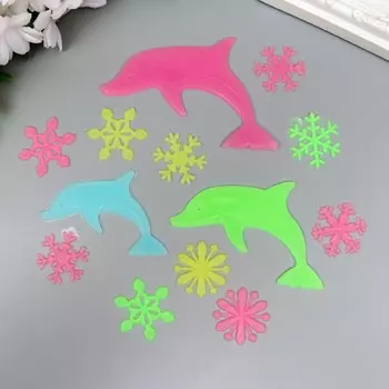 Наклейка фосфорная пластик