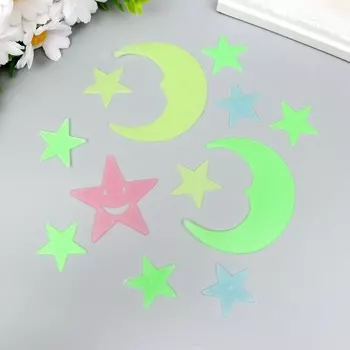 Наклейка фосфорная пластик