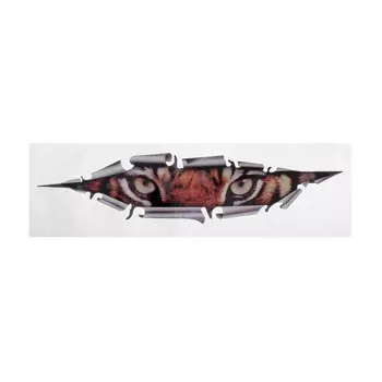 Наклейка на авто 3d, светоотражающая,