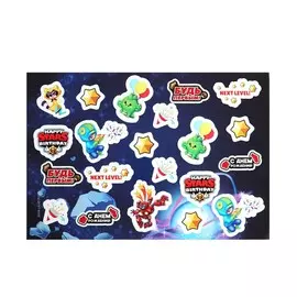 Наклейка на шар, коробку-сюрприз