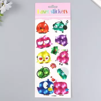 Наклейка пластик голография