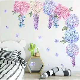 Наклейка пластик интерьерная цветная