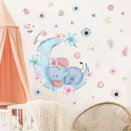 Наклейка пластик интерьерная цветная