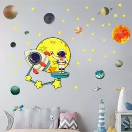 Наклейка пластик интерьерная цветная