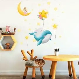 Наклейка пластик интерьерная цветная