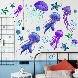 Наклейка пластик интерьерная цветная